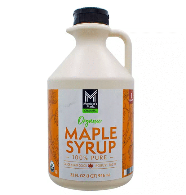 Member's Mark Organic 100% Pure Maple Syrup, 32 oz.
