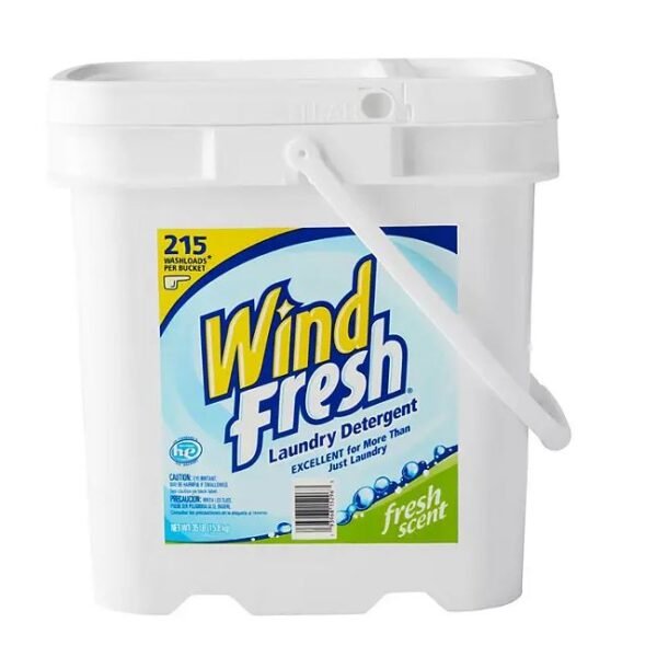 Windfresh Powder Laundry Detergent, Fresh Scent, 215 loads, 560 oz.